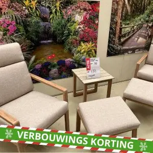 Verbouwingskorting afbeeldingen website