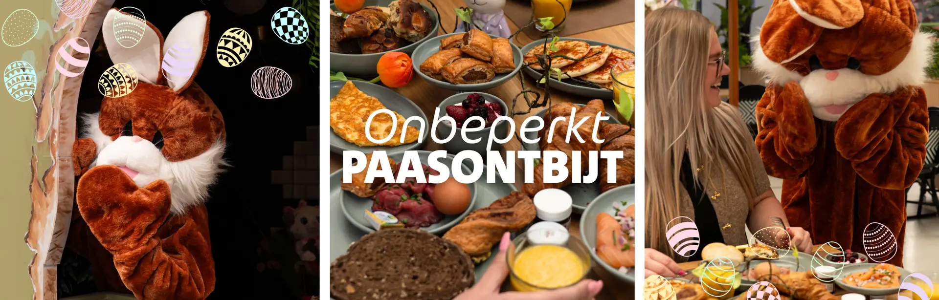 onperket paasontbijt buffet