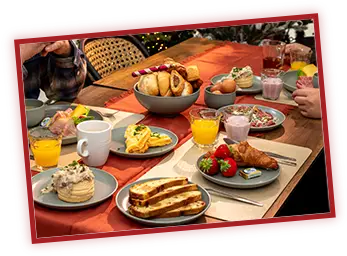 Santa's breakfast intratuin Halsteren